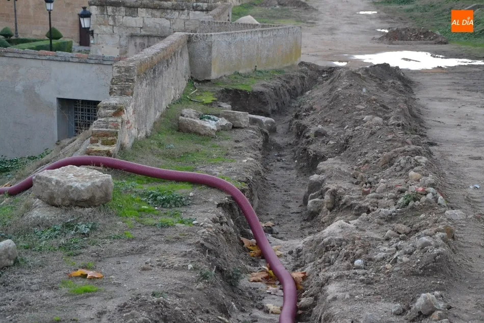 Foto 2 - Autorizada la prospecci&oacute;n arqueol&oacute;gica en los restos del Palacio de Amayuelas hallados en el...