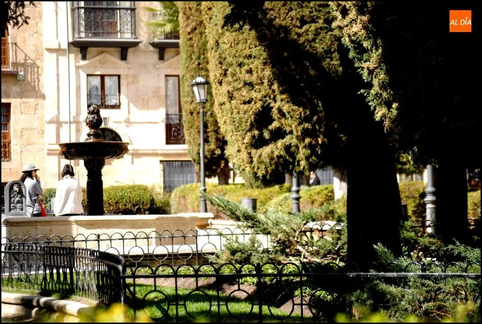 Uno de los rincones de la Plaza de la Libertad | FOTOS: José Amador Martín