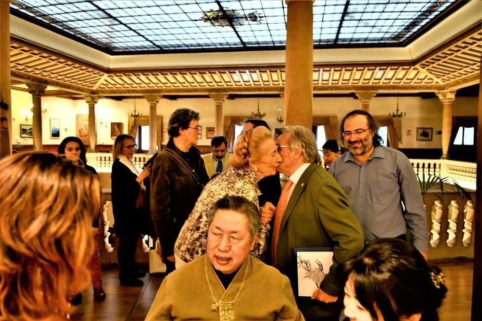 Foto 8 - El Casino de Salamanca exhibe la pintura del maestro japon&eacute;s Kousei Takenaka  