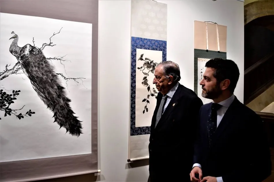 Foto 3 - El Casino de Salamanca exhibe la pintura del maestro japon&eacute;s Kousei Takenaka  