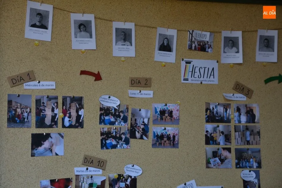 Foto 2 - Alumnos de la USAL revelan el trabajo art&iacute;stico de mujeres no reconocidas en la exposici&oacute;n...