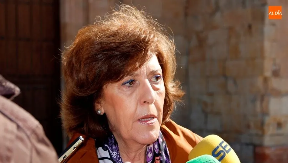 Isabel Muñoz, procuradora de Podemos en las Cortes de Castilla y León, por la provincia de Salamanca. Foto de Elena López
