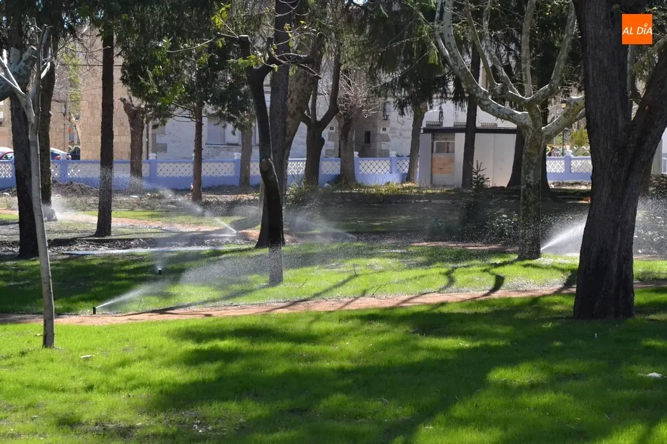 Foto 11 - La &uacute;nica ventaja del retraso de La Florida: sus jardines ya lucen de verde  