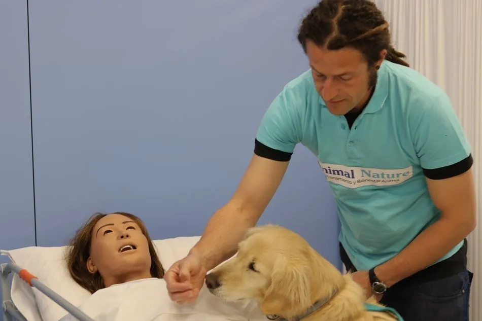 Foto 2 - La UPSA forma sobre intervenci&oacute;n con animales en hospitales, juzgados y servicios sociales  