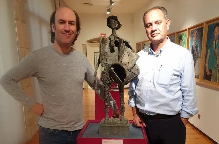 Foto 3 - El prestigioso gaitero y flautista Carlos N&uacute;&ntilde;ez visita Mir&oacute;briga  