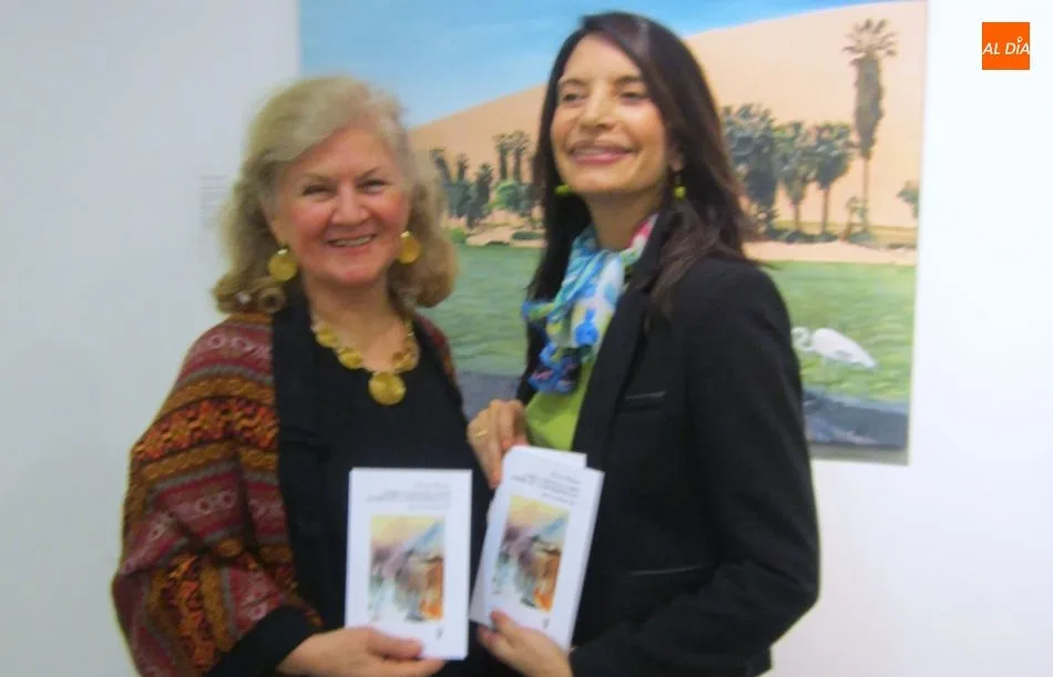 Foto 3 - &lsquo;Sombra de la misteriosa luz&rsquo;, nuevo libro de Carmen Bulzan, Hu&eacute;sped Distinguida de Salamanca