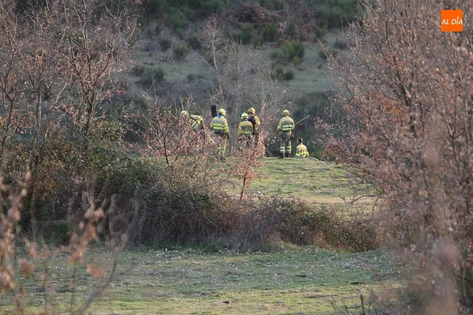 Foto 8 - Extinguido un incendio forestal en las inmediaciones de El Tornadizo