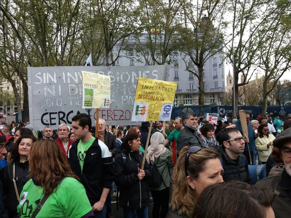 Foto 5 - El Bajo Tormes se une a la Revuelta de la Espa&ntilde;a Vaciada  