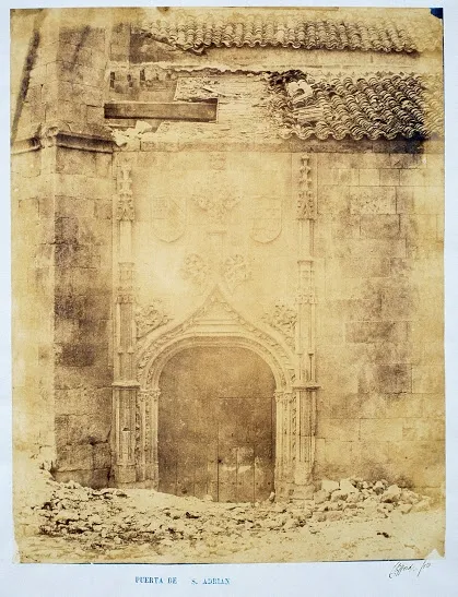 Foto 2 - La iglesia de San Adri&aacute;n, derribada en 1853