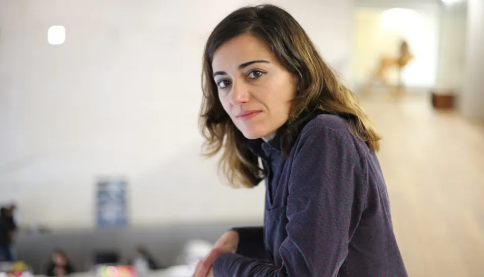 Maider Oleaga, directora del documental Amaren ideia