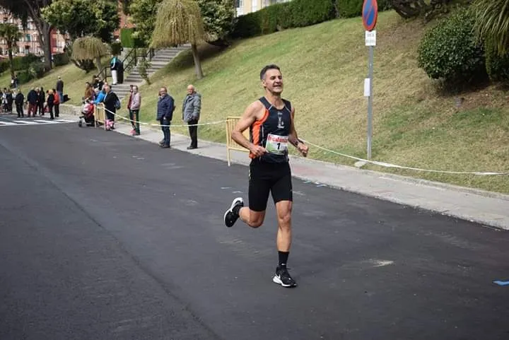 Foto 3 - Santiago Ajenjo y Adri&aacute;n P&iacute;riz, 4&ordm; y 5&ordm; en la Media Marat&oacute;n de B&eacute;jar  