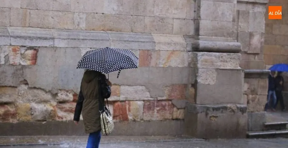 Los paraguas volverán a verse en las calles de Salamanca
