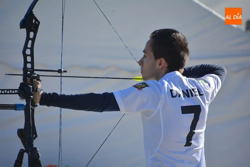 Daniel Martín Anaya en un entrenamiento