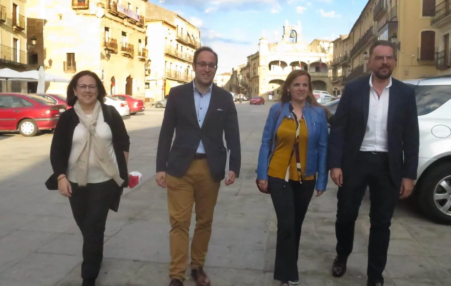 Varios de los candidatos del PP al Congreso y al Senado visitan Miróbriga  