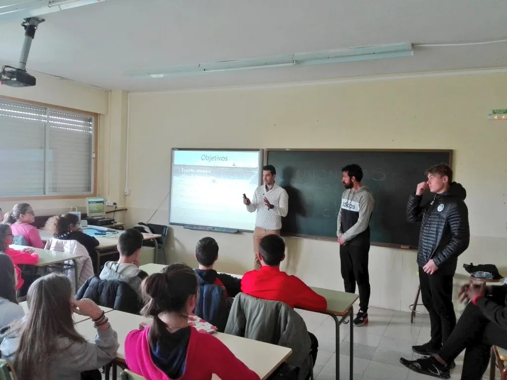 Momento de la charla / Unionistas CF