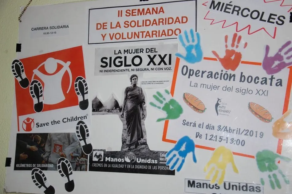 Éxito de la II Semana de la Solidaridad y el Voluntariado en el IES Mateo Hernández