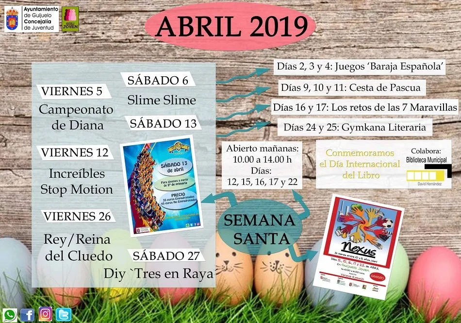 Foto 2 - Guijuelo Joven ofrece m&uacute;ltiples opciones para Semana Santa
