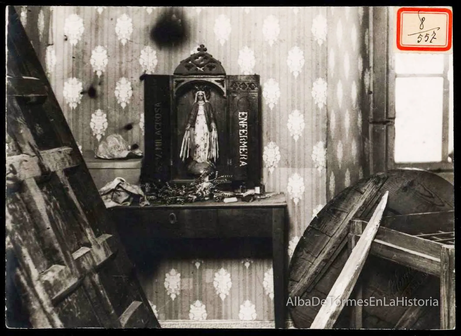 Foto 6 - V&iacute;ctimas y destrozos causados por el bombardeo del 3 de julio de 1937 en Alba de Tormes