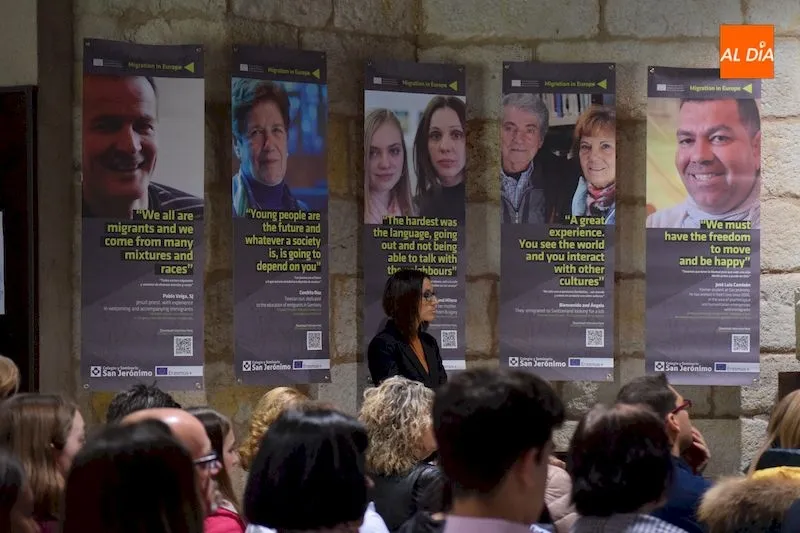 Foto 5 - El Colegio y Seminario San Jer&oacute;nimo presenta al p&uacute;blico su exposici&oacute;n &lsquo;La migraci&oacute;n en Europa ...