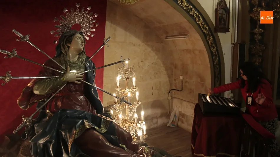 La Vera Cruz comienza el Novenario de la Virgen de los Dolores. Foto: Alejandro López