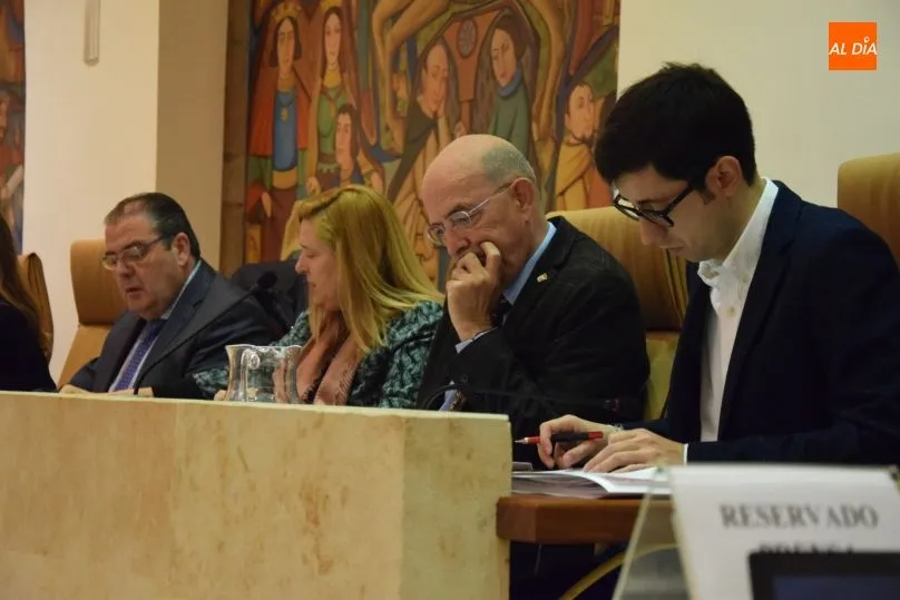 El portavoz socialista en el pleno, José Luis Mateos. Foto: Eva López