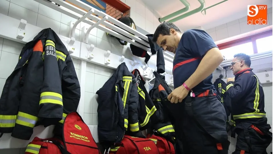 Bomberos, en un suceso / Archivo