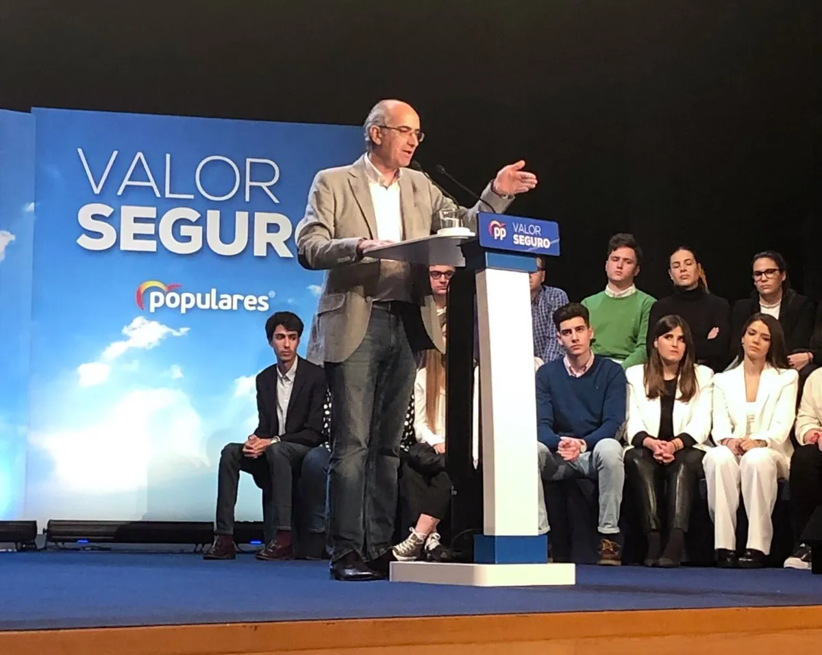 Javier Iglesias durante su intervención / PP Salamanca