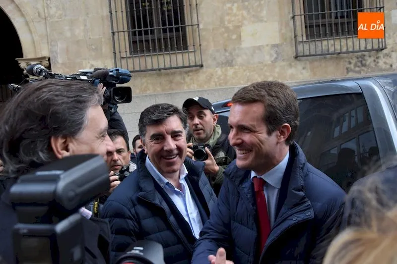 Foto 4 - Pablo Casado promete en Salamanca &ldquo;aprobar una ley educativa que garantice la excelencia en toda...