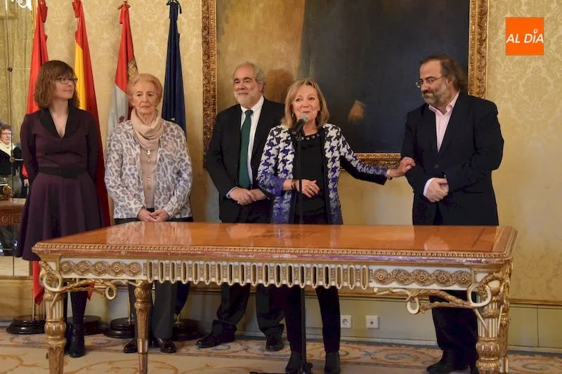 Cristina Klimowitz junto a Alfredo Pérez Alencart / Eva Fernández