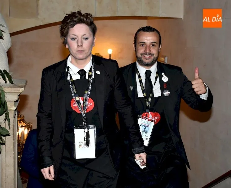 Marta Hernández y Bienvenido Carrera