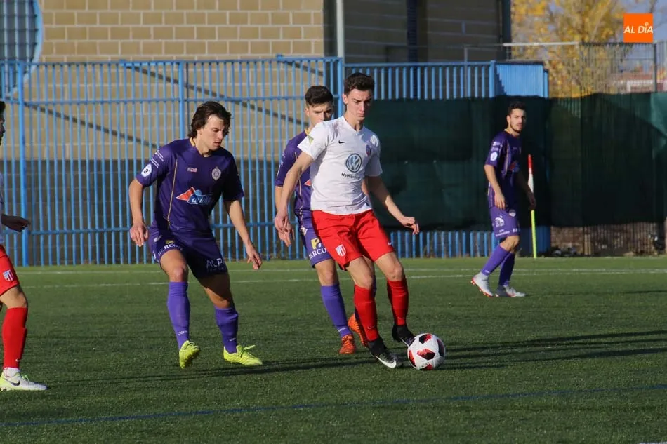 Acción del partido de ida entre el Santa Marta y el Cristo Atlético