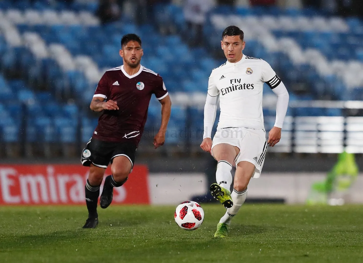 Martín Galván, en Valdebebas / Real Madrid
