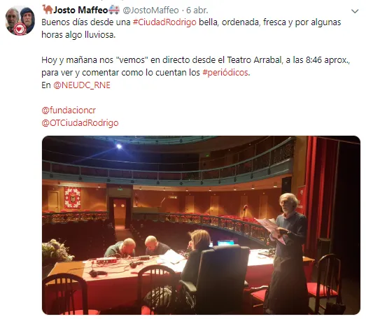 Foto 9 - Grandes alabanzas a Mir&oacute;briga en redes sociales por parte del equipo de &lsquo;No es un d&iacute;a...