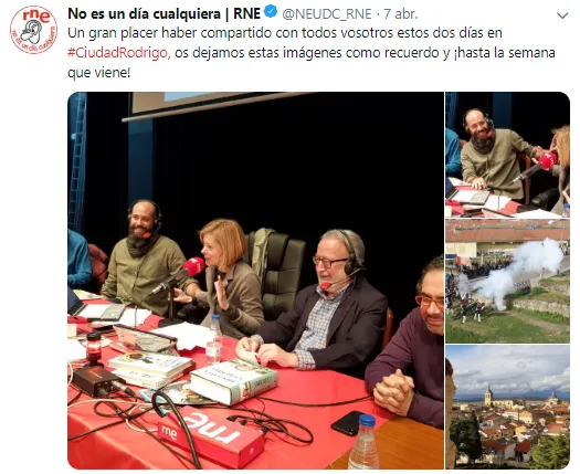 Foto 6 - Grandes alabanzas a Mir&oacute;briga en redes sociales por parte del equipo de &lsquo;No es un d&iacute;a...