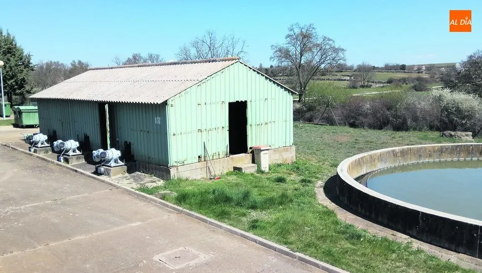 Actuales instalaciones de la EDAR en Vitigudino / CORRAL