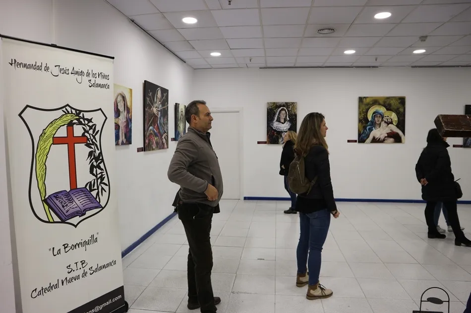 Foto 11 - Montserrat Ruiz Varea expone sus retratos de las v&iacute;rgenes procesionales de Salamanca