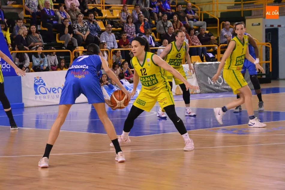 Belén Arrojo, ante Mann Filter