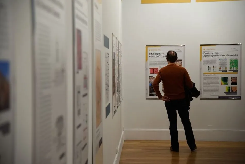 Foto 2 - La USAL resume en una exposici&oacute;n las intervenciones realizadas en sus edificios hist&oacute;ricos