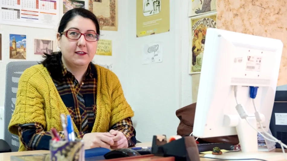 La profesora del Departamento de Literatura Española e Hispanoamericana de la Universidad de Salamanca, María Sánchez-Pérez