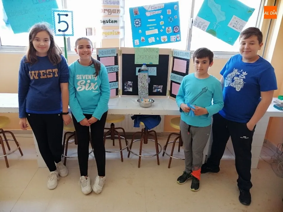 Foto 6 - Fiesta cient&iacute;fica en el Colegio Mir&oacute;briga con los fant&aacute;sticos experimentos preparados por sus...