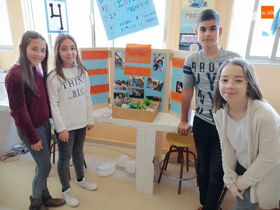 Foto 7 - Fiesta cient&iacute;fica en el Colegio Mir&oacute;briga con los fant&aacute;sticos experimentos preparados por sus...