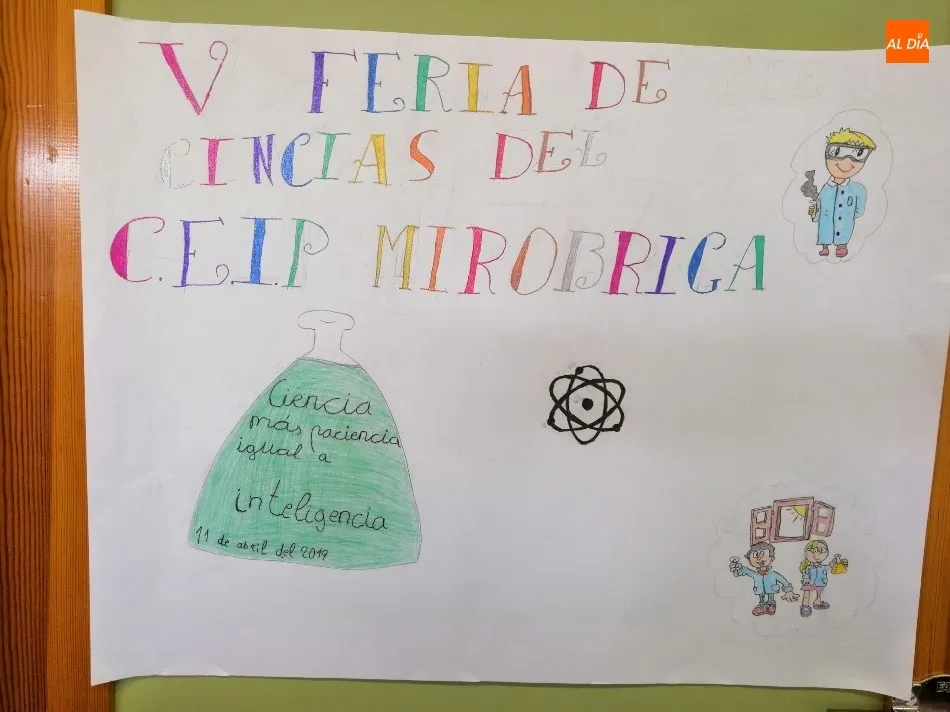 Foto 3 - Fiesta cient&iacute;fica en el Colegio Mir&oacute;briga con los fant&aacute;sticos experimentos preparados por sus...
