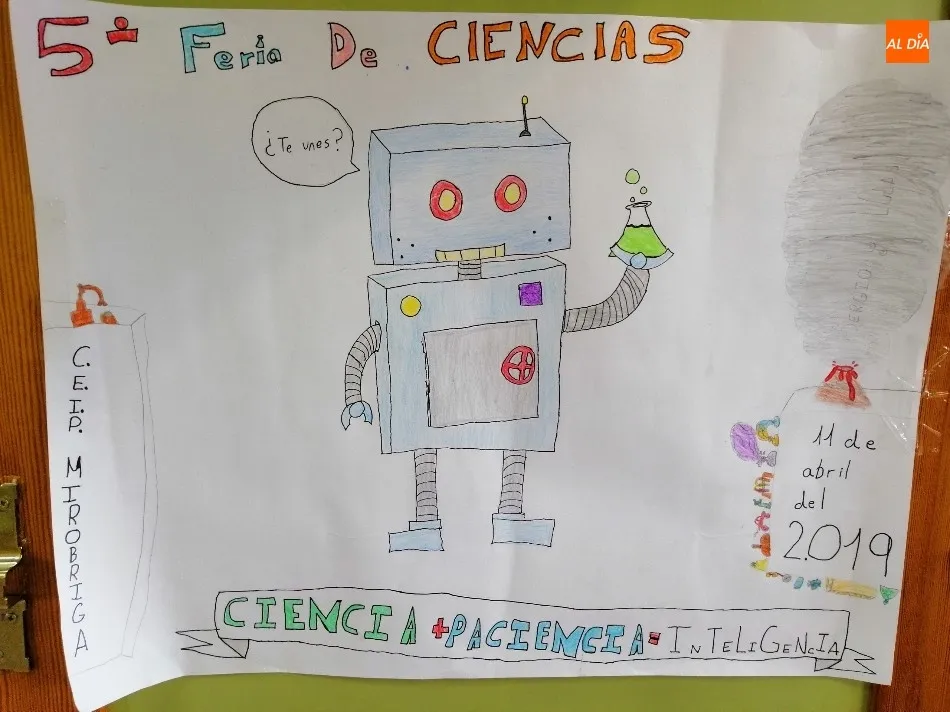 Foto 2 - Fiesta cient&iacute;fica en el Colegio Mir&oacute;briga con los fant&aacute;sticos experimentos preparados por sus...