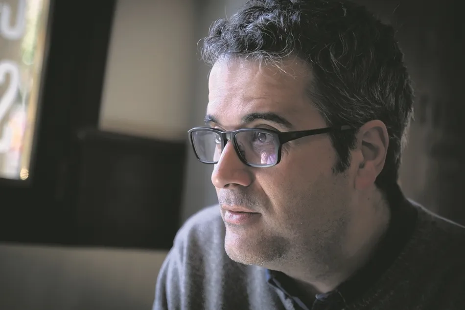 Tomás Hijo durante la entrevista con Charo Alonso. Fotos: Carmen Borrego