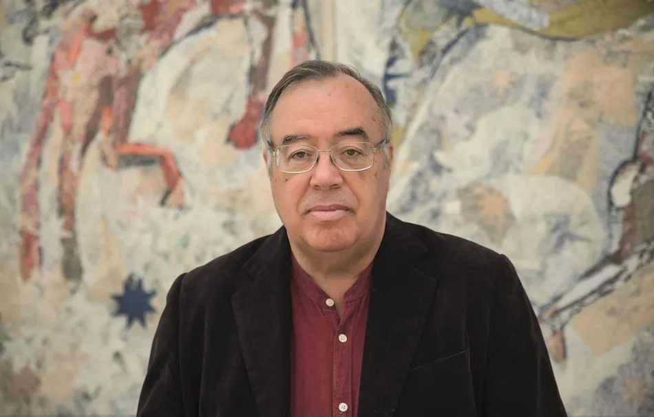 Alén durante la entrevista con Charo Alonso. Fotos: Carmen Borrego