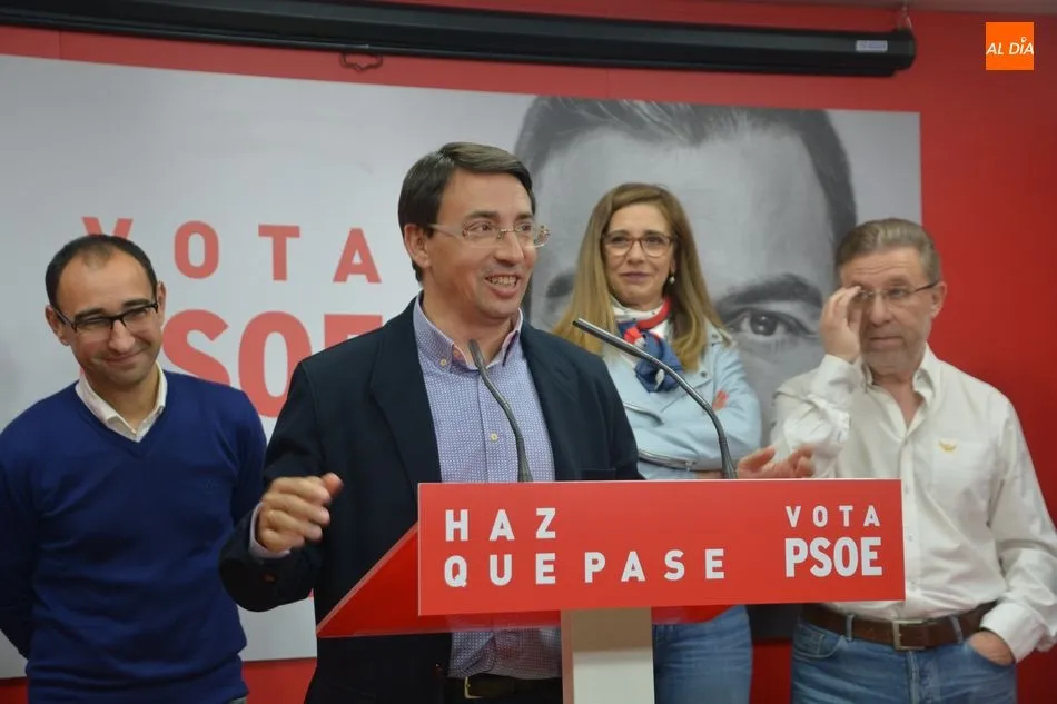 Foto 6 - El PSOE anima a los salmantinos a &ldquo;llenar las urnas de votos&rdquo; para seguir avanzando