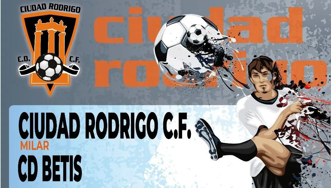 [AGENDA 13|14 ABR] El Ciudad Rodrigo recibirá al Betis en la tarde del Domingo de Ramos  