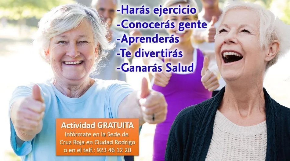 Cruz Roja retoma sus paseos saludables con personas mayores  