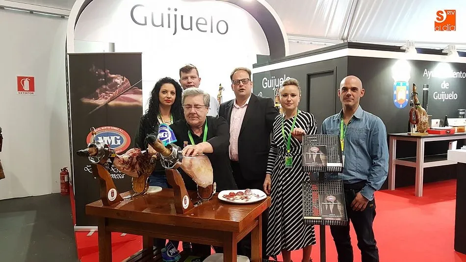 Stand de Guijuelo en la FIT de Guarda el pasado año