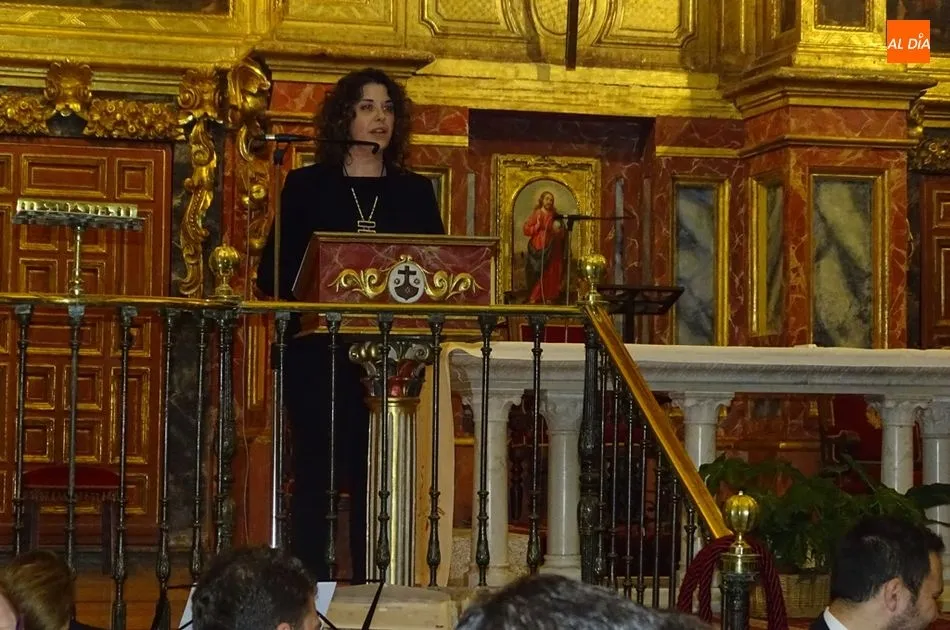 Foto 2 - Maravillas Ca&ntilde;izal pronuncia un preg&oacute;n de Semana Santa cargado de recuerdos sonoros